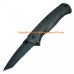 Dark Gray Spring Assisted Tanto Blade Hunting Folder Open Pocket Tactical Knife
